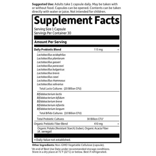 Garden of Life - Dr. Formulated Probiotics Once Daily Cooler - 30 VCaps