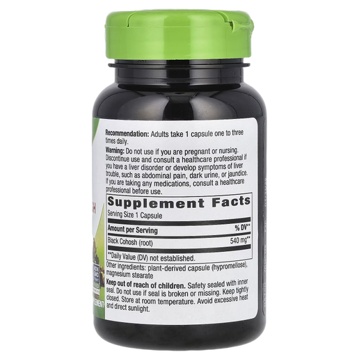 Nature's Way - Black Cohosh Root - 100 Caps