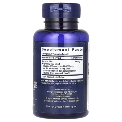 Life Extension - Curcumin Elite Turmeric Extract - 60 VCaps