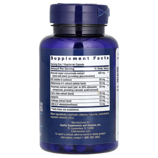 Life Extension - Triple Action Cruciferous Vegetable Extract - 60 VCaps