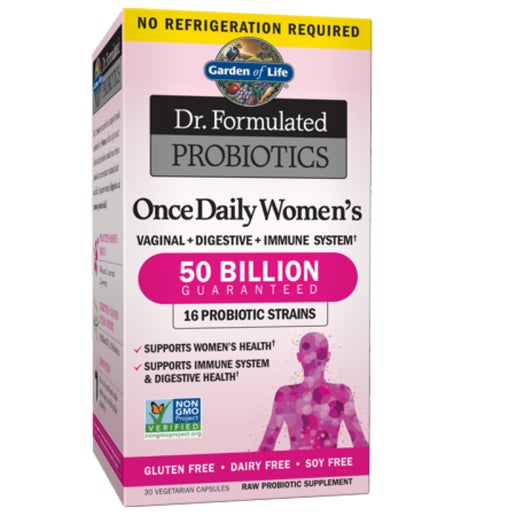 Garden of Life - Dr. Formulated Probiotics Once Daily Women's Shelf-Stable - 30 Capsules