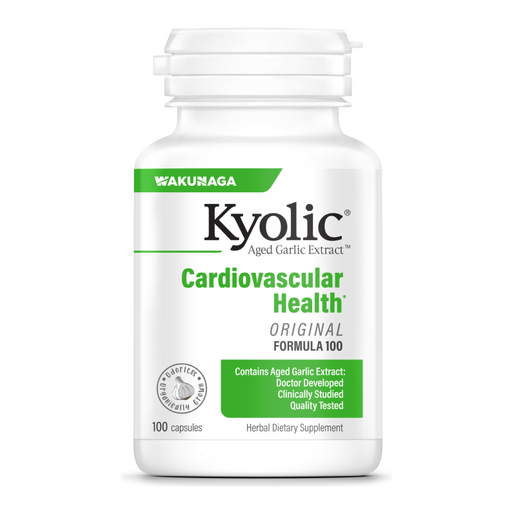 Kyolic - Aged Garlic Extract Cardiovascular Formula - 100 Capsules