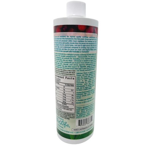 Aloe Life - Whole Leaf Aloe Vera Juice Concentrate (Cherry Berry) - 16 oz
