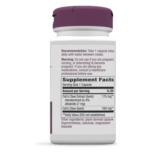 Nature's Way - Cat's Claw Extract - 60 Capsules