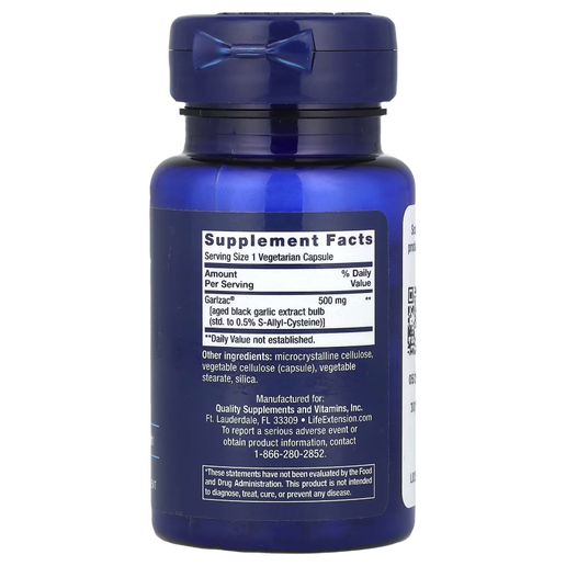 Life Extension - Aged Black Garlic - 30 VCaps