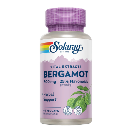 Solaray - Vital Extracts Bergamot - 60 Capsules