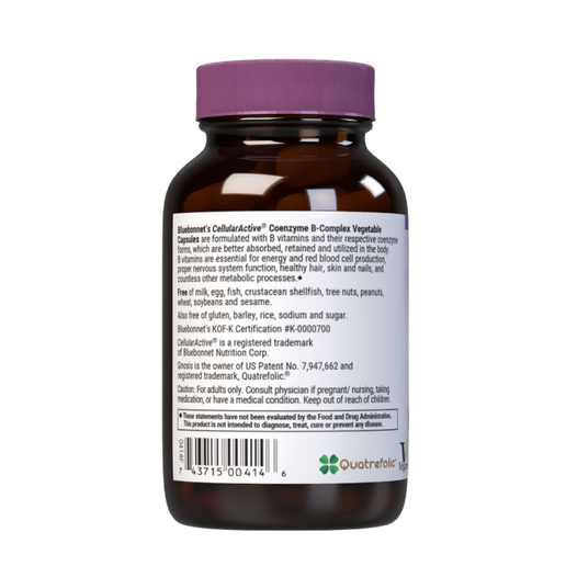 Bluebonnet - Cellular Active Coenzyme B-Complex - 50 capsules