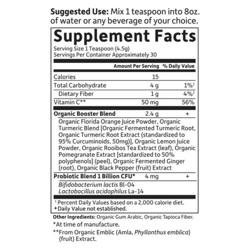 Garden of Life - Fermented Turmeric Booster - 4.76 oz