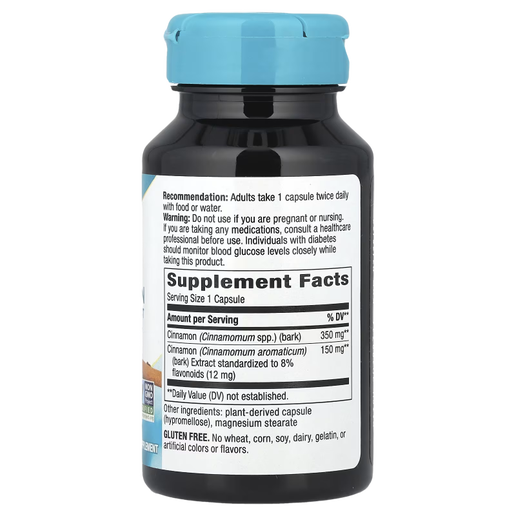 Nature's Way - Cinnamon Extract - 60 Vcaps
