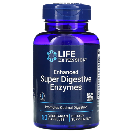 Life Extension - Enhanced Super Digestive Enzyme - 60 capsules