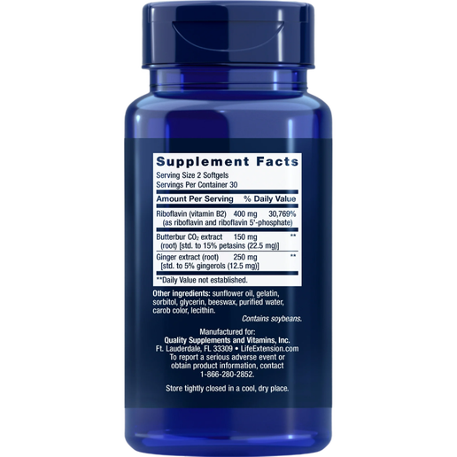Life Extension - Migra-Eeze - 60 Softgels
