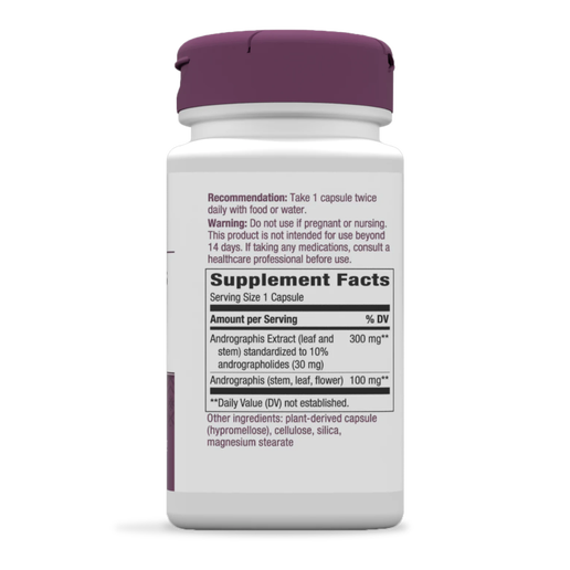 Nature's Way - Andrographis Extract - 60 Capsules