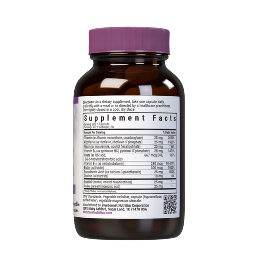 Bluebonnet - Cellular Active Coenzyme B-Complex - 50 capsules
