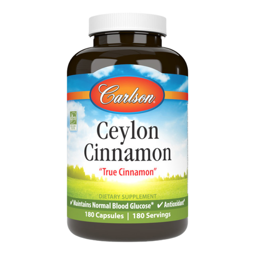 Carlson - Ceylon Cinnamon - 180 Capsules