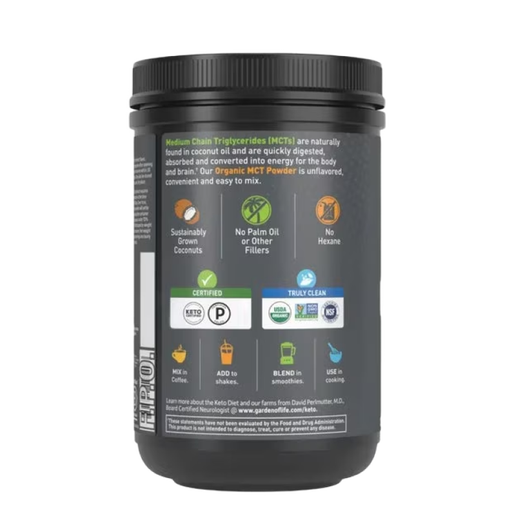 Garden of Life - Dr. Formulated Keto Organic MCT Powder - 10.58 oz (grocery)