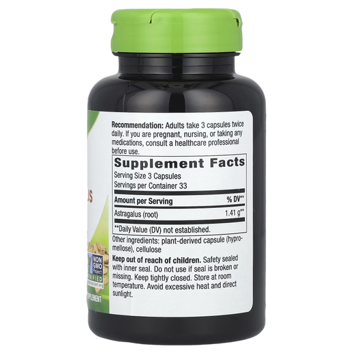 Nature's Way - Astragalus Root - 100 VCaps