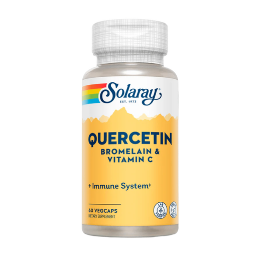 Solaray - Quercetin, Bromelain & Vitamin C - 60 Capsules