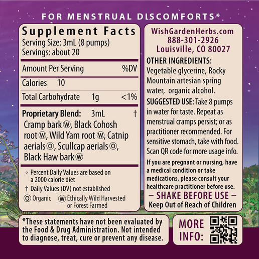 Wishgarden - Cramp Release - 2 fl oz
