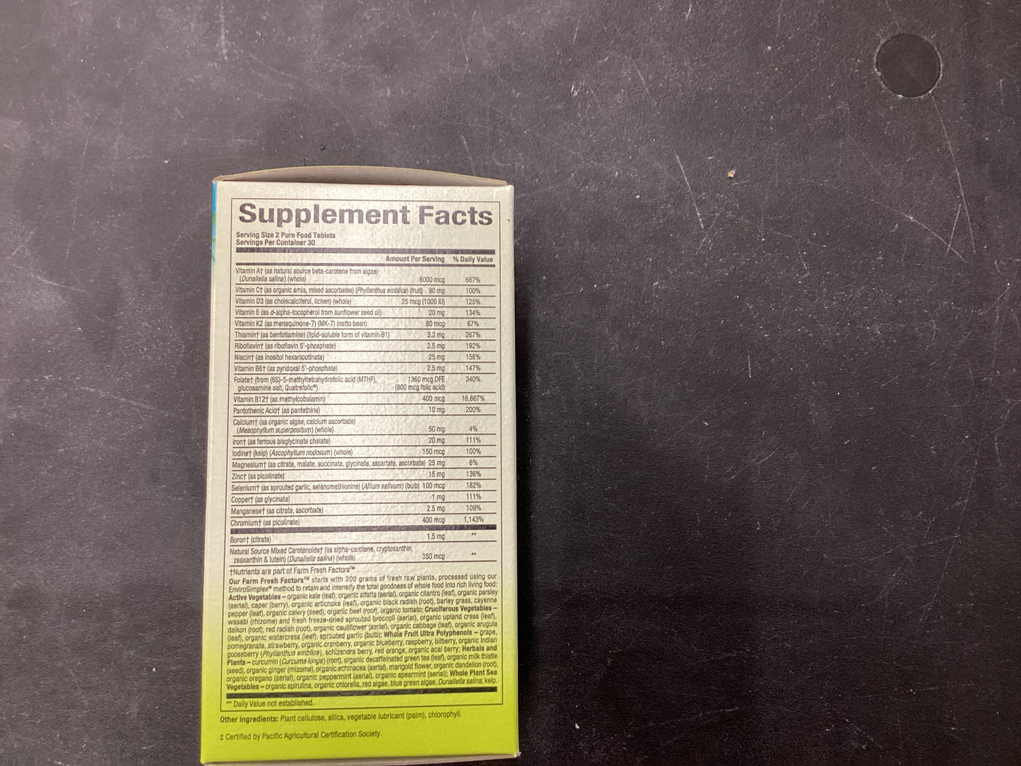 Natural Factors - Whole Earth & Sea - Women's Multivitamin & Mineral - 60 Tablets