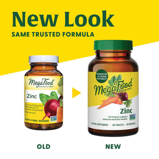 MegaFood - Zinc - 60 tablets