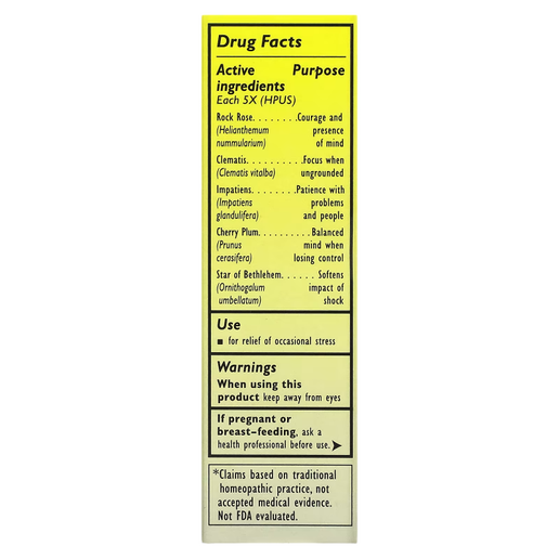 Bach Rescue Remedy - Natural Stress Relief - 20ml
