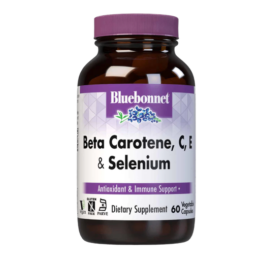 Bluebonnet - Beta Carotene, C, E & Selenium - 60 capsules