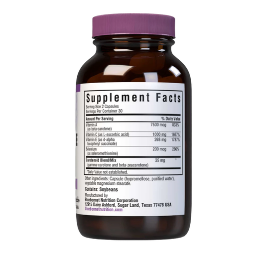 Bluebonnet - Beta Carotene, C, E & Selenium - 60 capsules