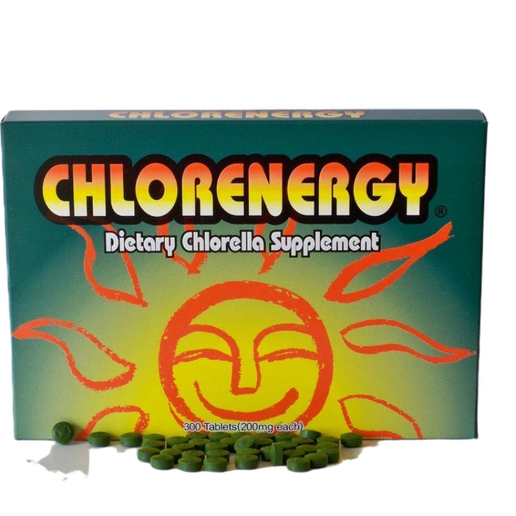 Chlorenergy - Dietary Chlorella Supplement- 200 mg - 300 tablets