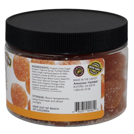 Amazing Herbs - Organic Black Seed Oil Gummies - 60ct