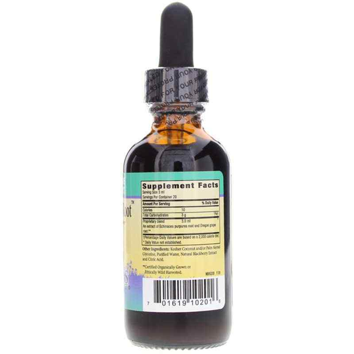 Herbs for Kids - Echinacea/Goldenroot- Blackberry Flavored - 2 fl oz