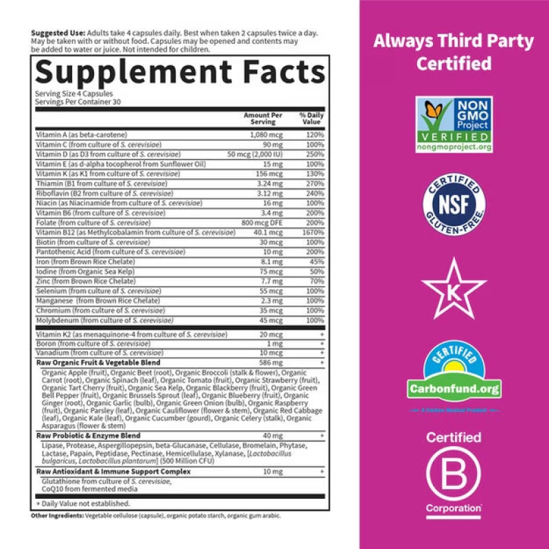 Garden of Life - Vitamin Code Women's Multi - 120 VCaps