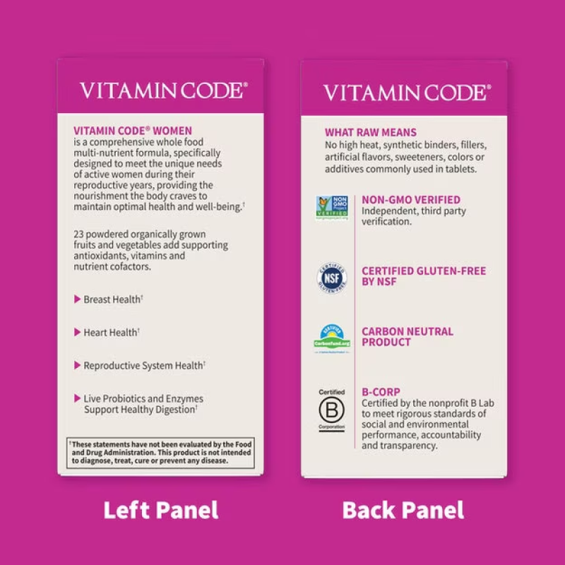 Garden of Life - Vitamin Code Women's Multi - 120 VCaps