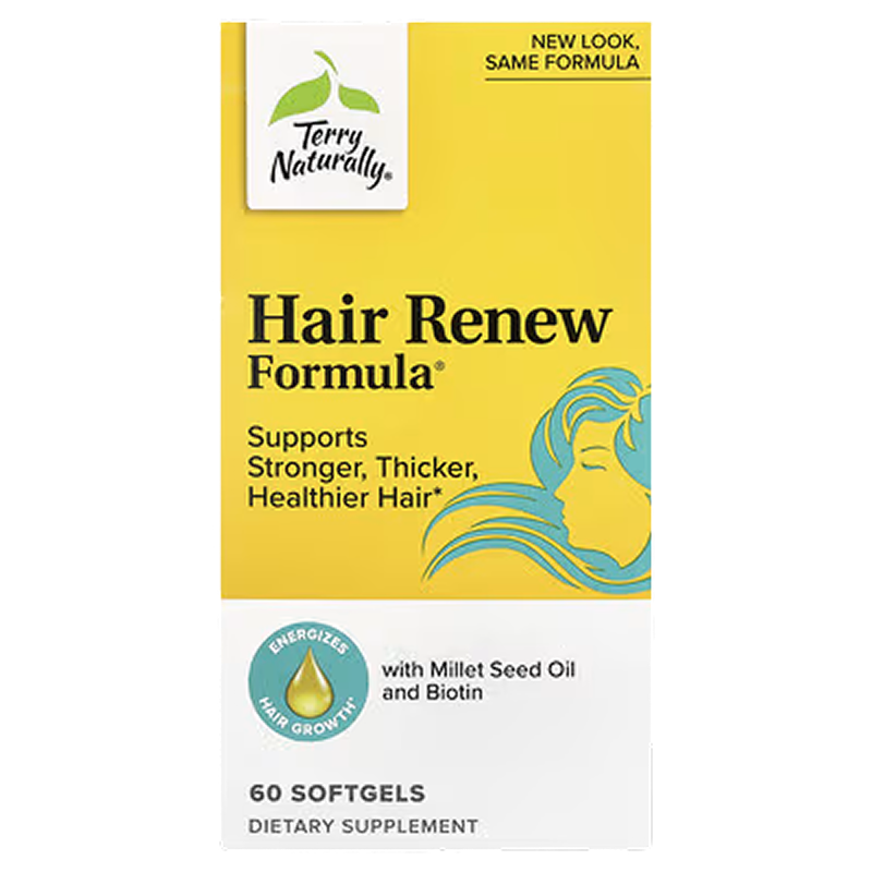 Terry Naturally - Hair Renew Formula - 60 Softgels