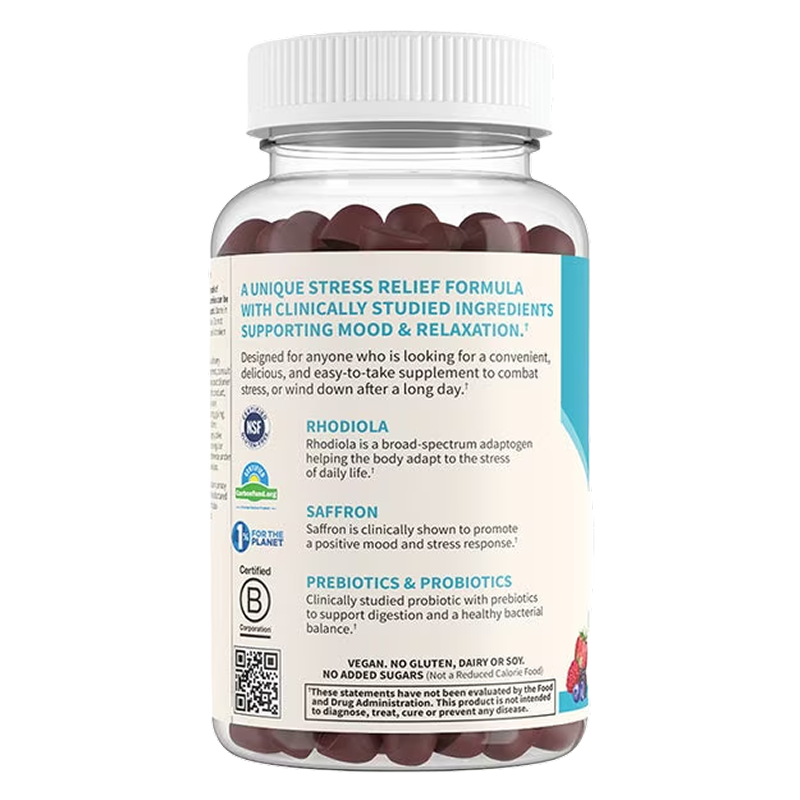Garden of Life - Herbals Stress Relief Gummies (Berry) - 60 Gummies