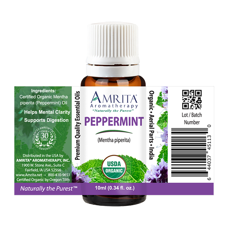 Amrita - Organic Peppermint - 10ml