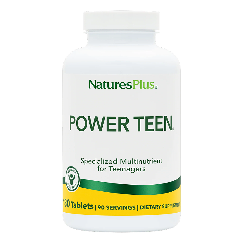 NaturesPlus - Power Teen Tablets - 180 Tablets