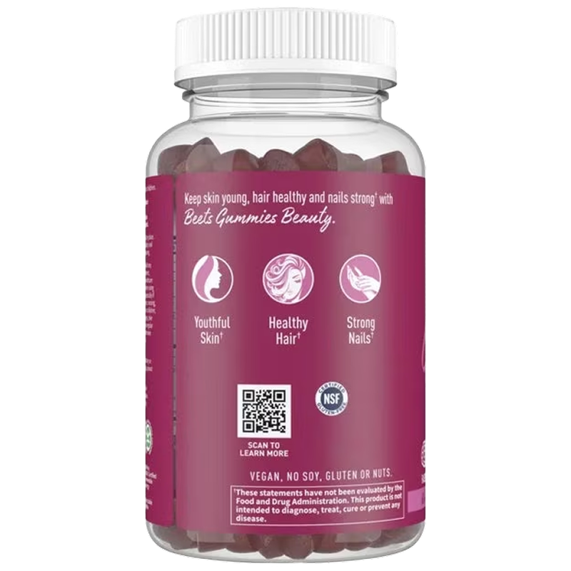 Garden of Life - Beets Beauty gummies (Raspberry) - 60 Gummies