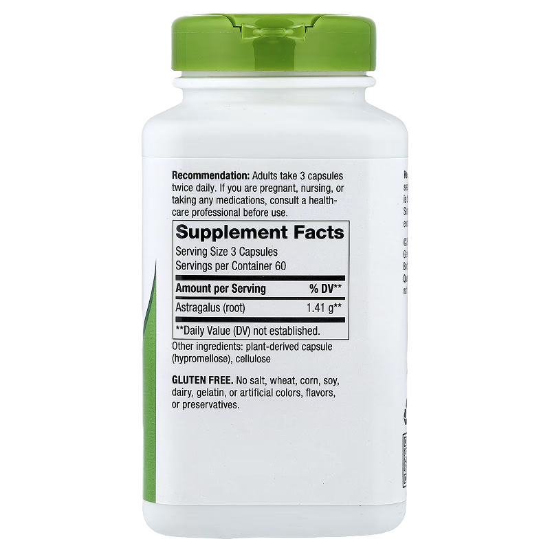 Nature's Way - Astragalus Root - 180 Vcaps