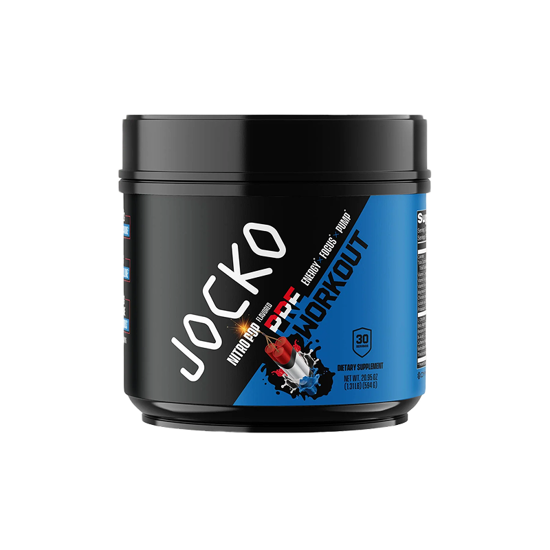 Jocko Fuel - Ultimate Pre Workout Powder (Nitro Pop) - 20.95 oz