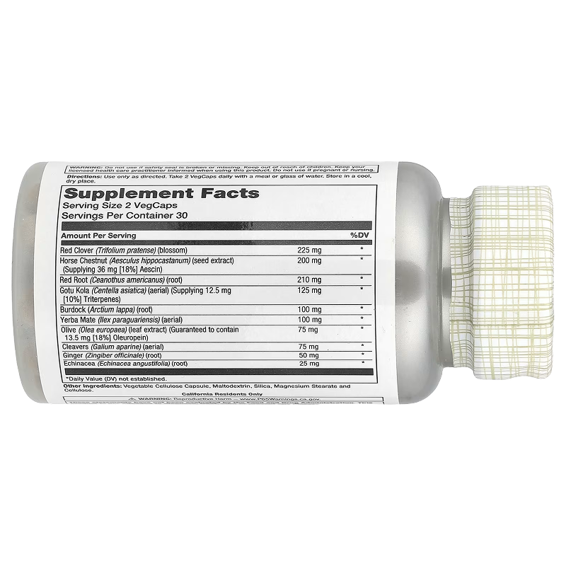 Solaray - Total Cleanse Lymph - 60 capsules