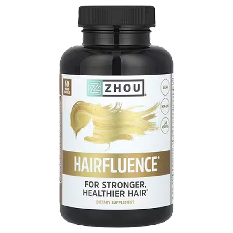 Zhou Nutrition - Hairfluence Premium Hair Growth Supplement - 60 VCaps