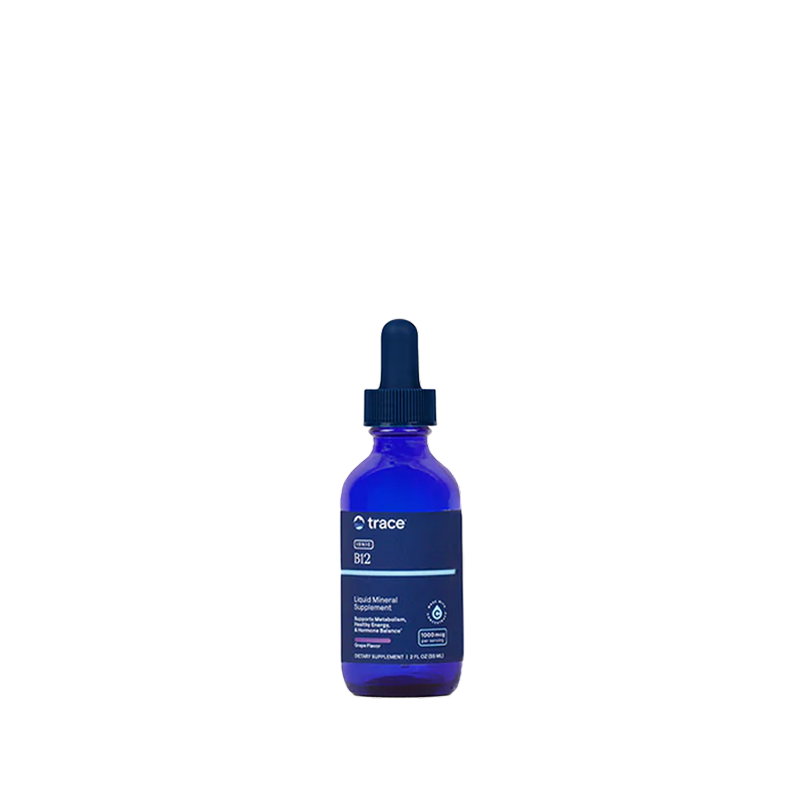 Trace Minerals - Liquid Ionic Vitamin B12 1000 Mcg (Grape) - 2 Fl Oz