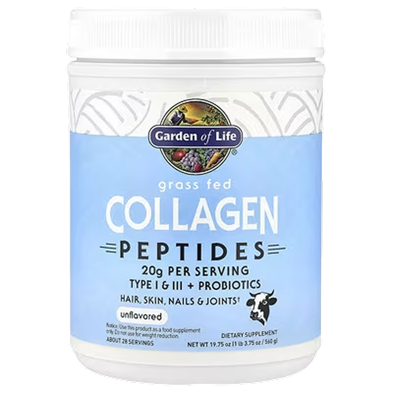 Garden of Life - Grass Fed Collagen Peptides (Unflavored) - 19.75 oz