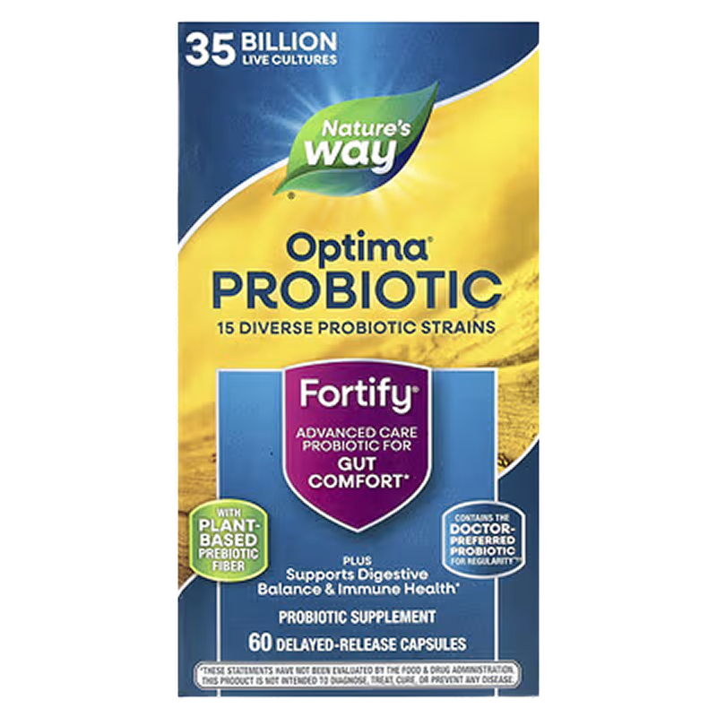 Nature's Way - Fortify Optima 35 billion - 60 Delayed-Release Capsules ( refrigerated)