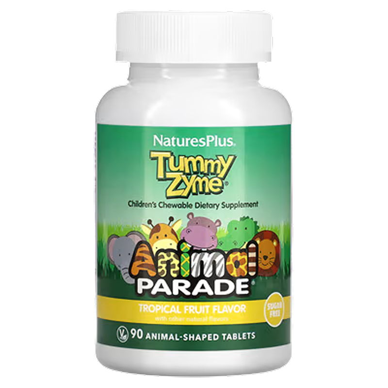 NaturesPlus - Kids TummyZyme chewables - 90ct