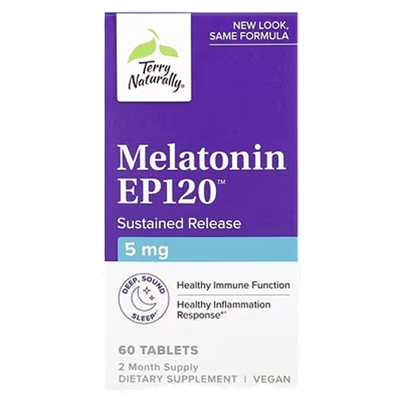 Terry Naturally - Melatonin EP120 (5mg) - 60 Tablets