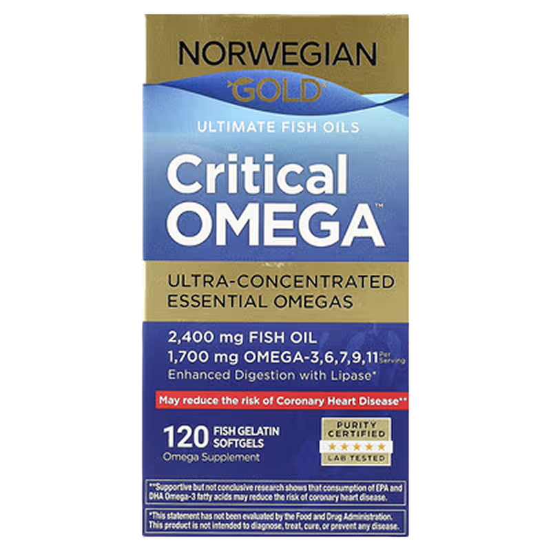 Renew Life - Norwegian Gold Critical Omega - 120softgels