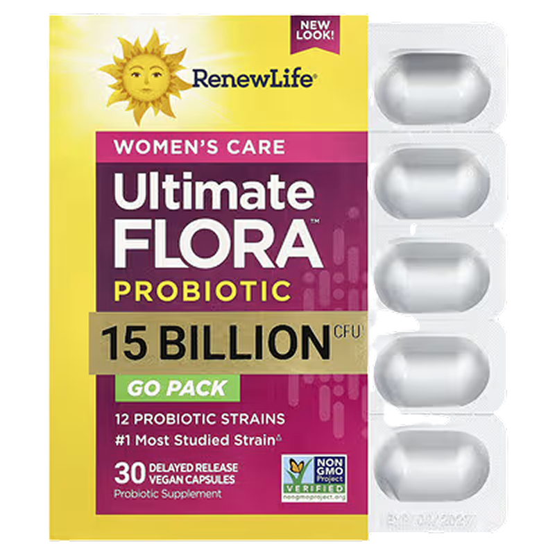 Renew Life - Womens Care "Go-Pack" Probiotic - 30 Capsules