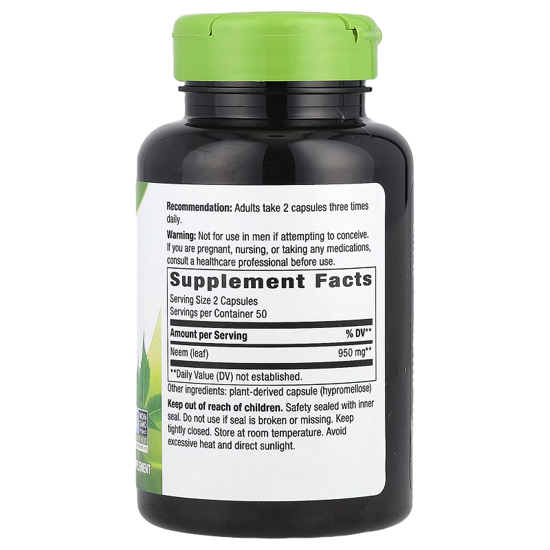 Nature's Way - Neem Leaf - 100 Capsules