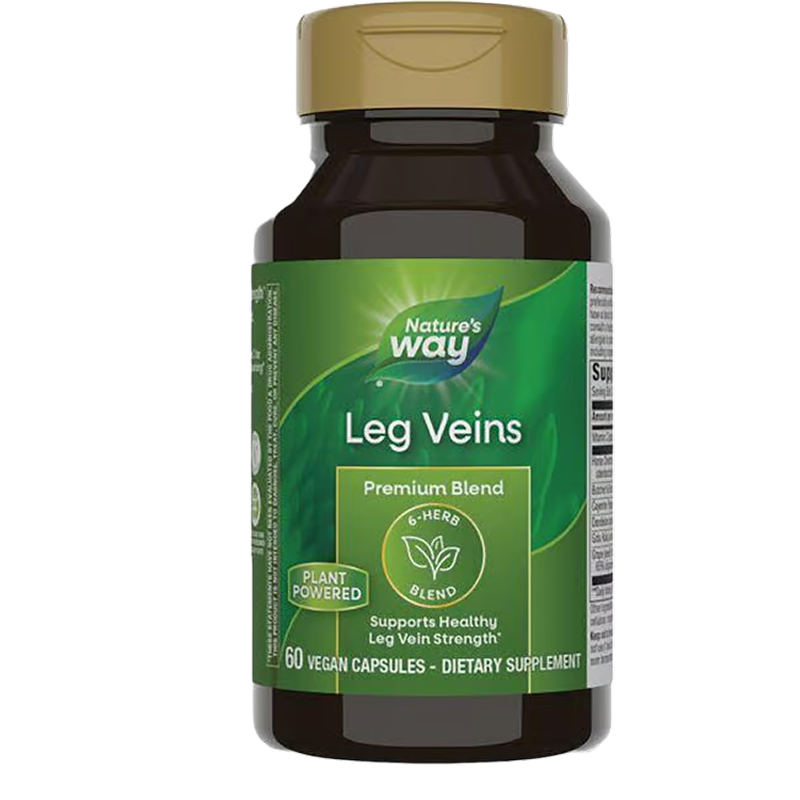 Nature's Way - Leg Veins Dietary Supplement - 60 Capsules